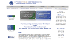 Desktop Screenshot of optionspreadstrategies.com