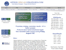 Tablet Screenshot of optionspreadstrategies.com